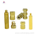 Customized OEM M2 brass knurled insert nut